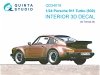 Quinta Studio QD24019 Porsche 911 Turbo (930) 3D-Printed coloured Interior on decal paper (Tamiya) 1/24